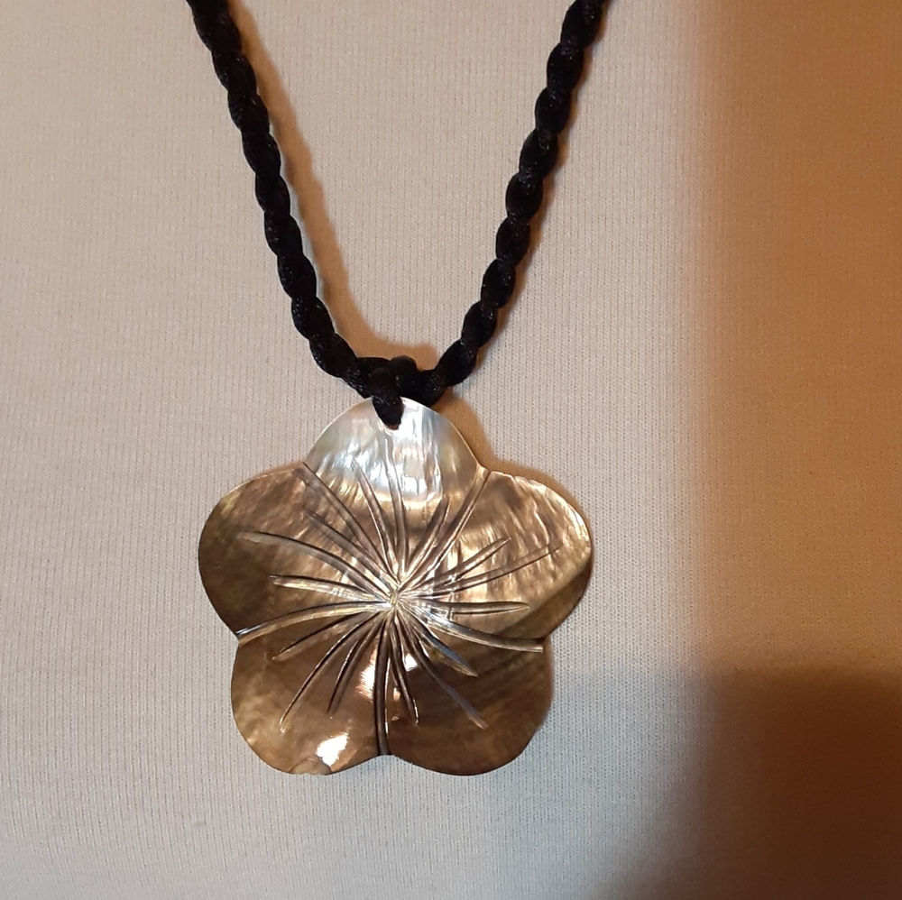 Abalone Shell Necklace - Picture 2 of 4